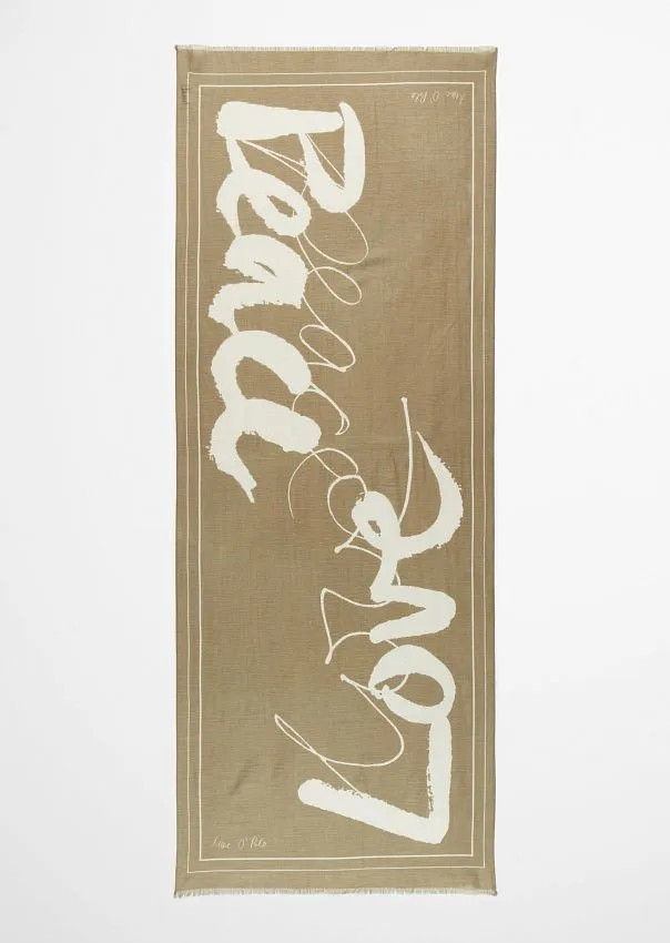 Шарф изо льна и хлопка Marc o'Polo - фото 3