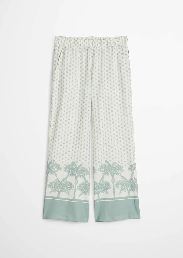 Брюки из хлопкового джерси
