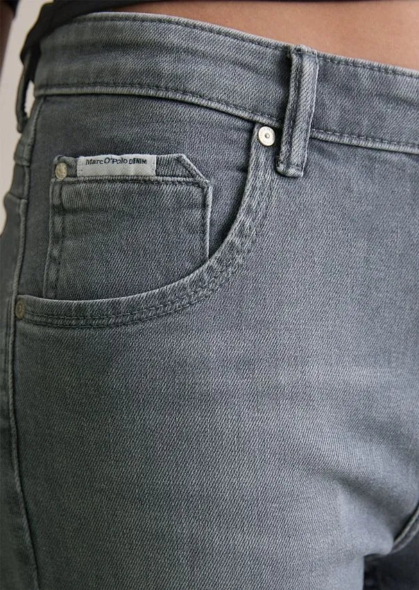 Джинсы boyfriend Freja из эластичного хлопка Marc o'Polo - фото 4