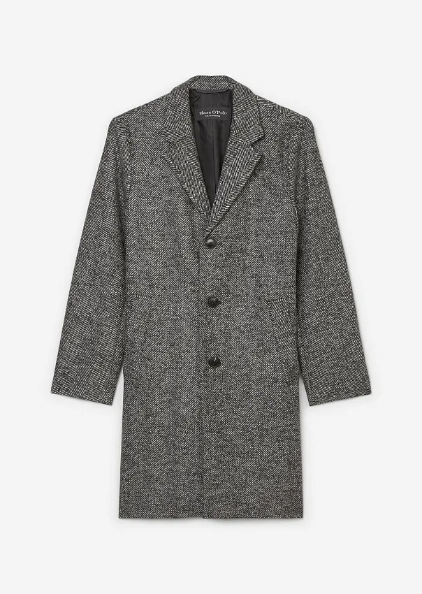 Пальто из смесовой шерсти