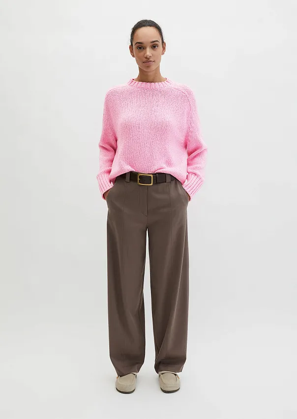 Свитер из смесового хлопка