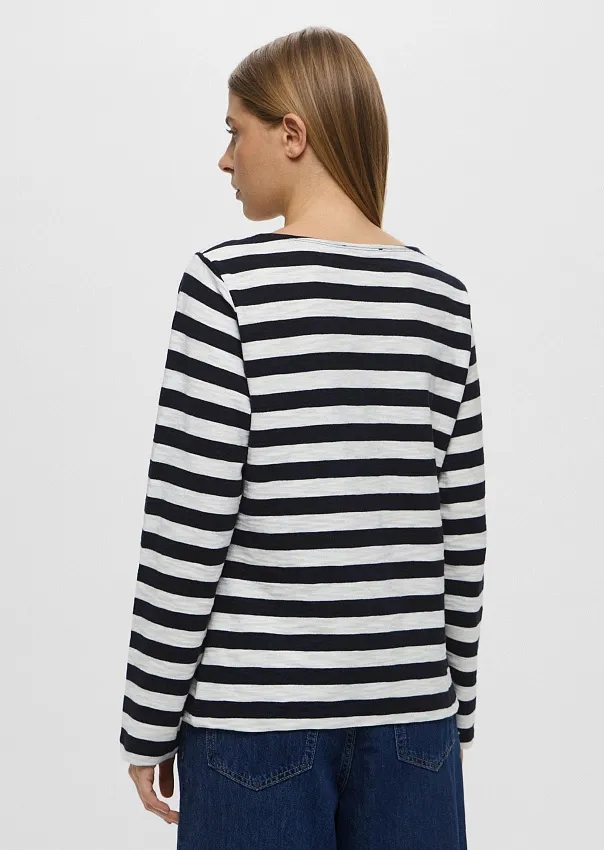 Лонгслив из органического хлопка Marc o'Polo - фото 2