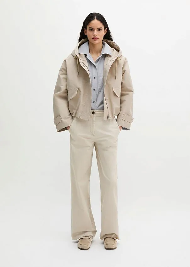 Куртка с капюшоном из хлопкового канваса
 Marc o'Polo - фото 3