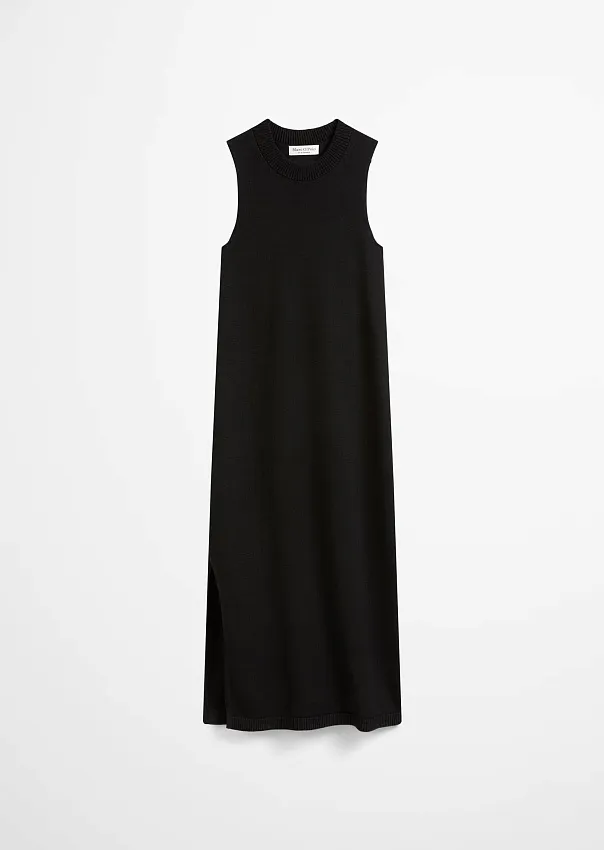 Платье трикотажное из органического хлопка и льна Marc o'Polo - фото 6