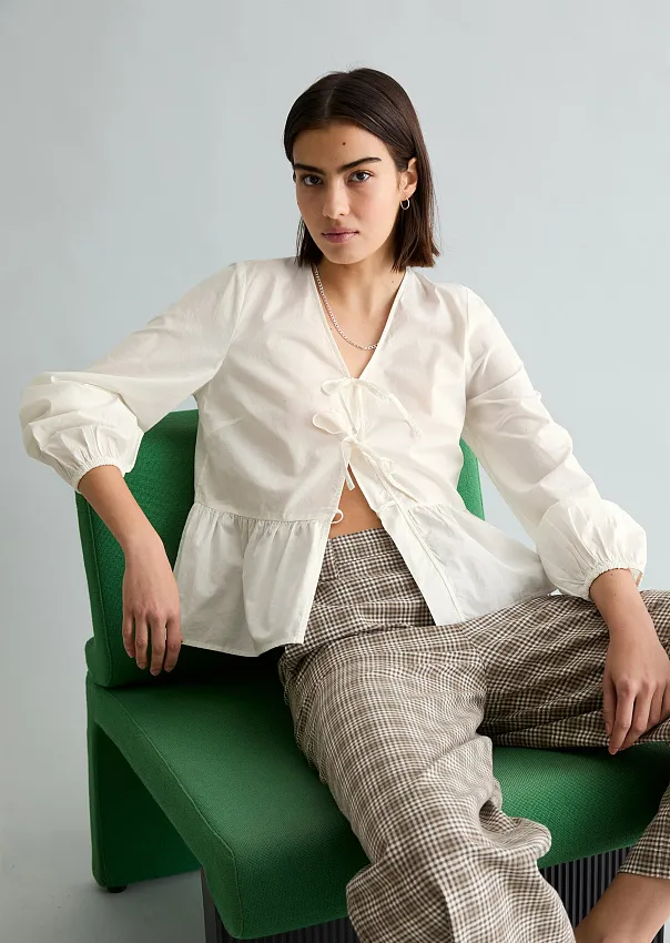 Блузка из органического хлопка