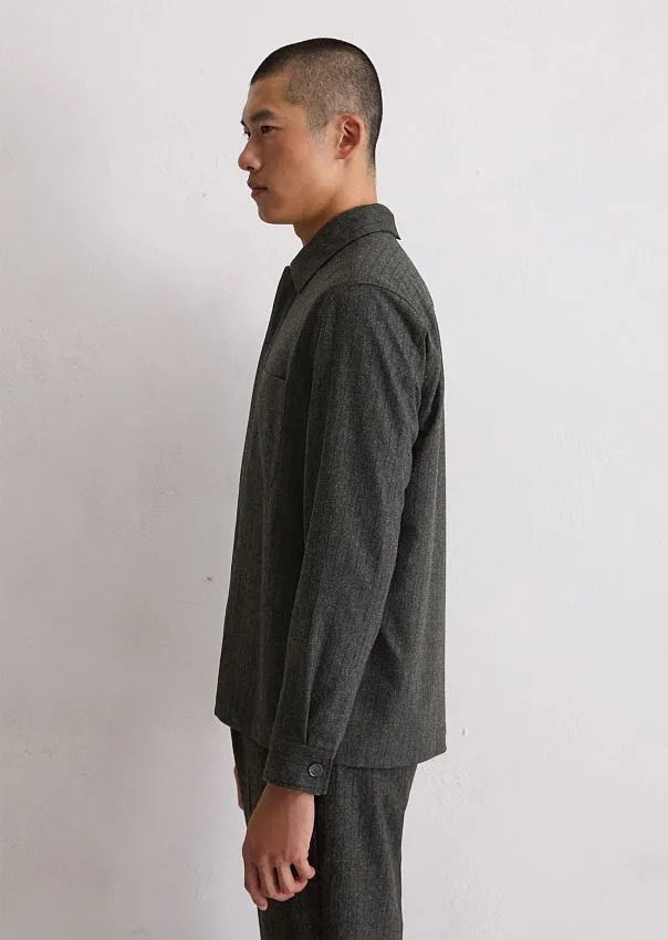 Рубашка из смесовой шерсти Marc o'Polo - фото 5