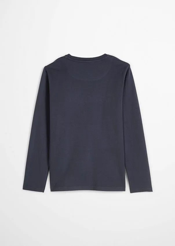 Лонгслив из органического хлопка Marc o'Polo - фото 4