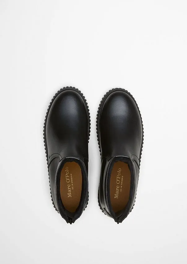 Ботинки зимние Bianca из натуральной кожи Marc o'Polo - фото 4