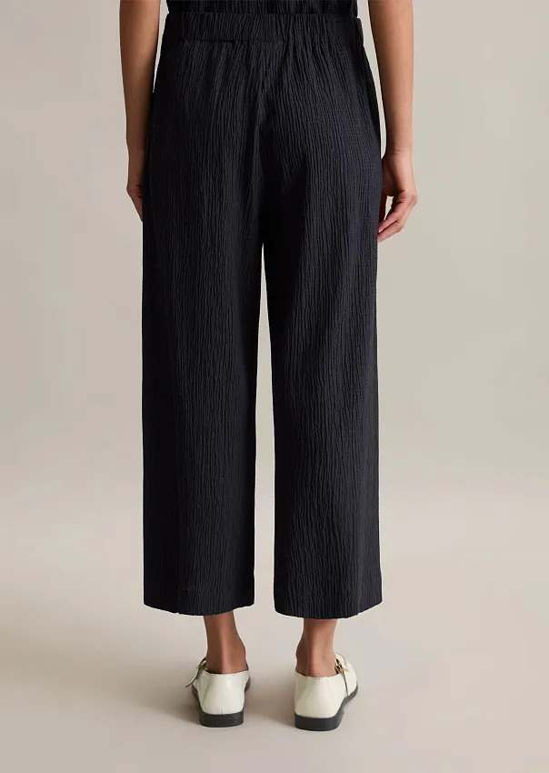 Широкие брюки из органического хлопка и вискозы Marc o'Polo - фото 2