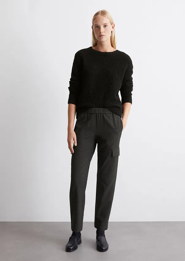 Фланелевые брюки карго