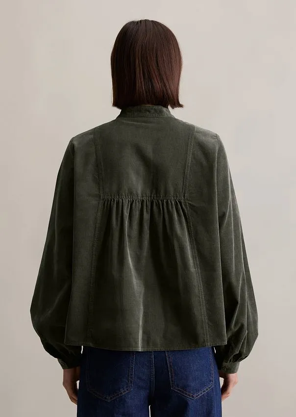 Блузка из вельвета Marc o'Polo - фото 2