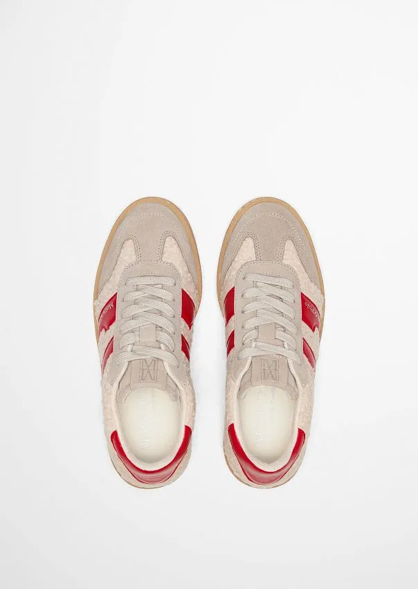 Кеды Court из натуральной кожи и искусственного меха Marc o'Polo - фото 4