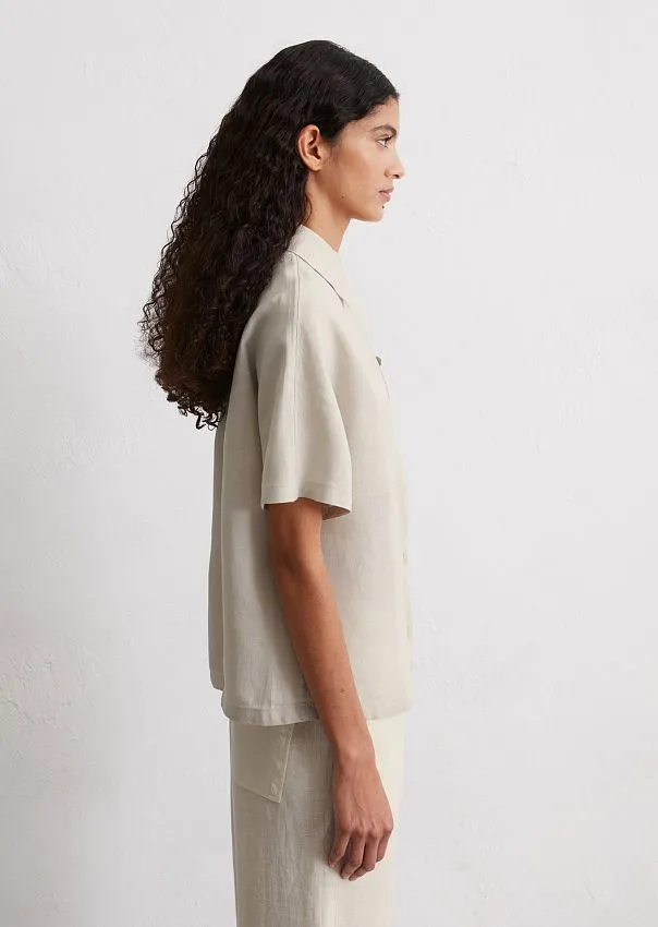 Рубашка из чистого льна Marc o'Polo - фото 5