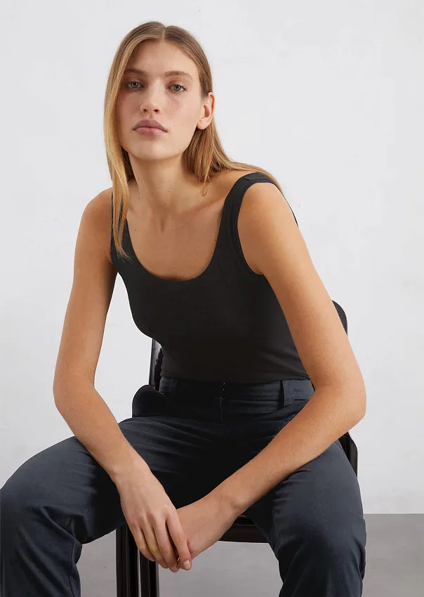 Топ из смесового хлопка Marc o'Polo - фото 1