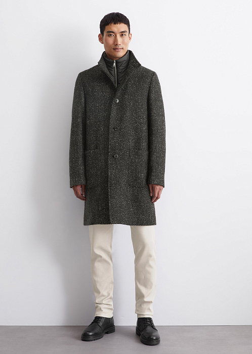 Пальто из смесовой шерсти