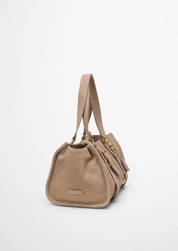 Сумка из натуральной замши
