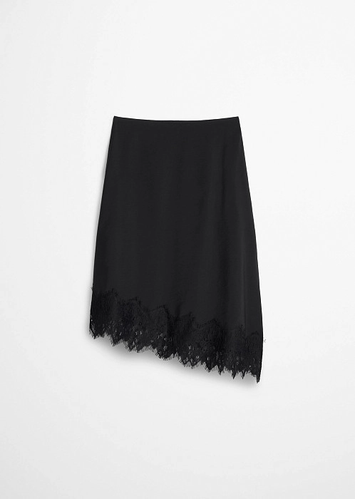 Юбка с кружевом из модала TENCEL™
