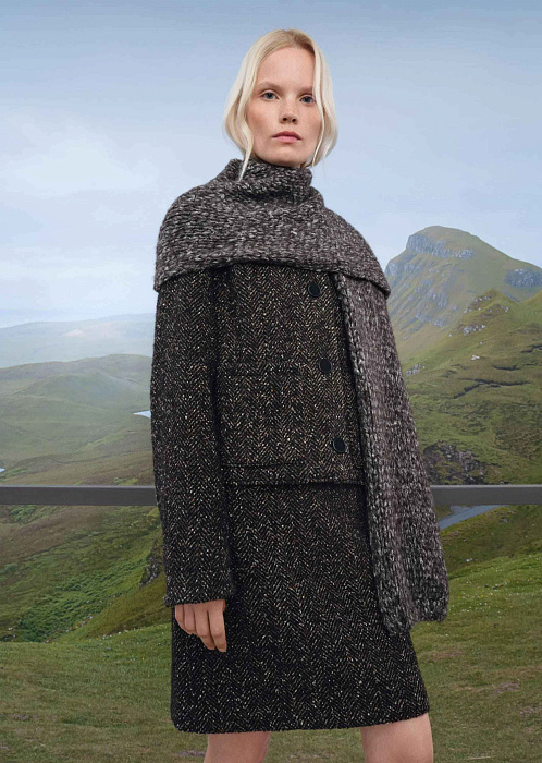 Жакет из смесовой шерсти