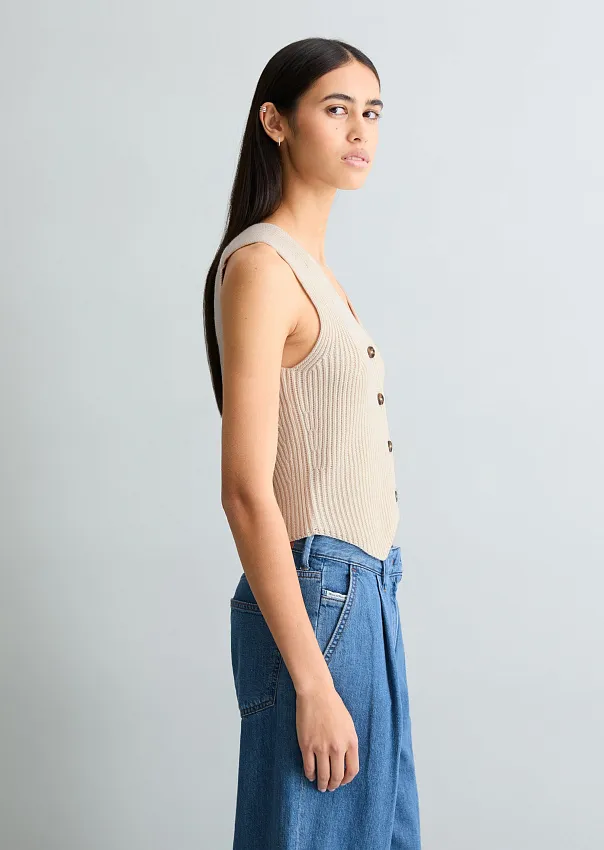 Жилет из органического хлопка