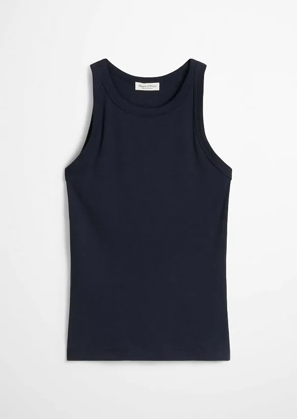 Топ в рубчик из органического хлопка