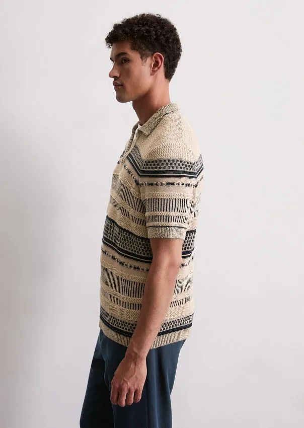 Поло из мягкой смеси органического хлопка Marc o'Polo - фото 5