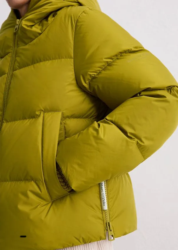 Пуховик с фиксированным капюшоном Marc o'Polo - фото 4