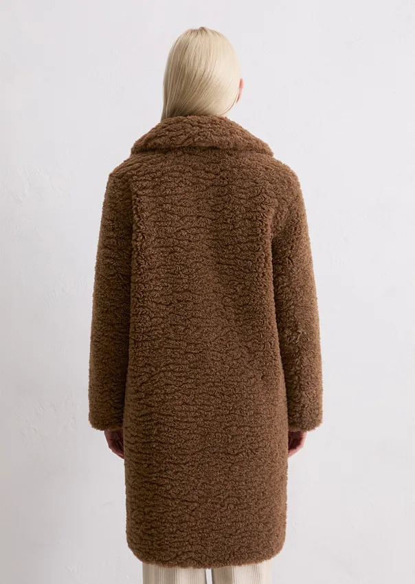 Пальто из искусственного меха Marc o'Polo - фото 2