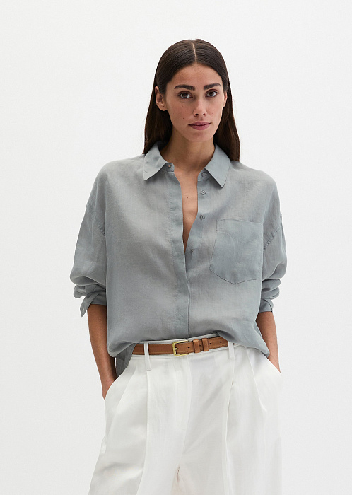 Блузка из рами