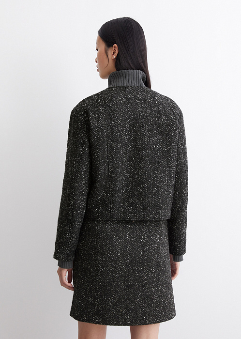 Жакет из смесовой шерсти