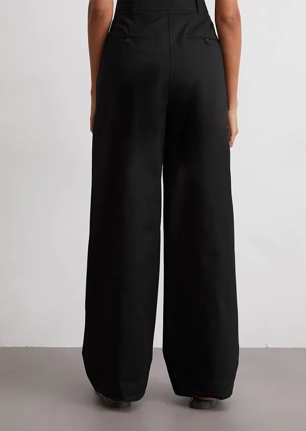 Широкие брюки из смесового хлопка Marc o'Polo - фото 2