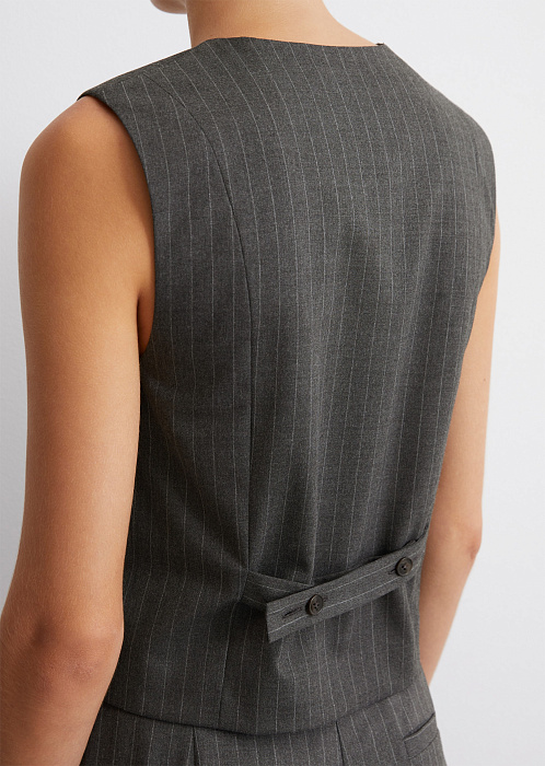 Жилет из смесовой шерсти