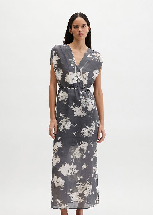 Платье из рами