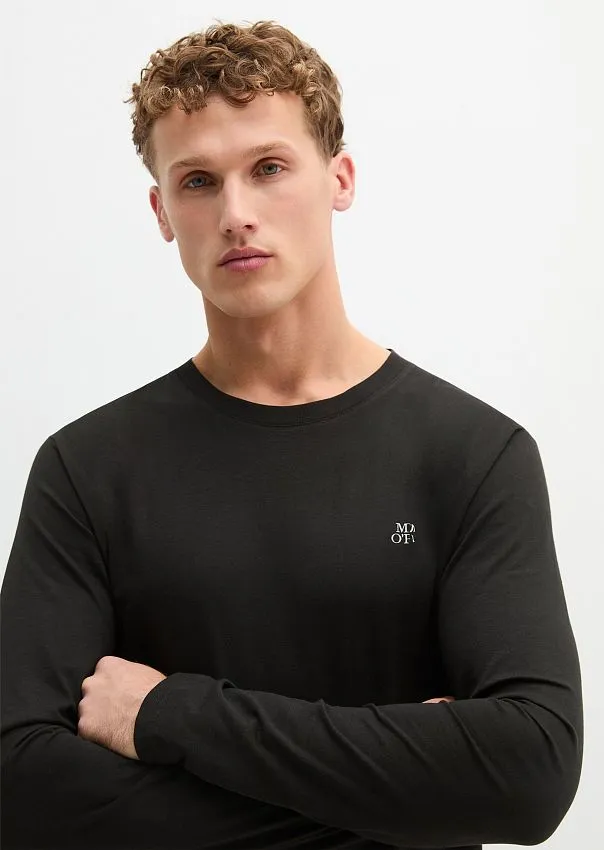 Лонгслив из чистого органического хлопка Marc o'Polo - фото 1