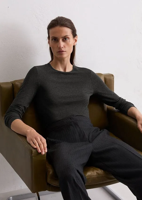 Лонгслив из модала Marc o'Polo - фото 1