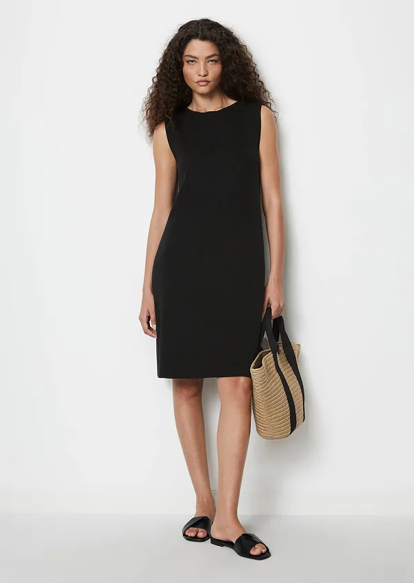Трикотажное платье из смесового хлопка