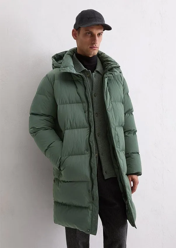 Длинный пуховик со съемным капюшоном и внутренними лямками  Marc o'Polo - фото 1