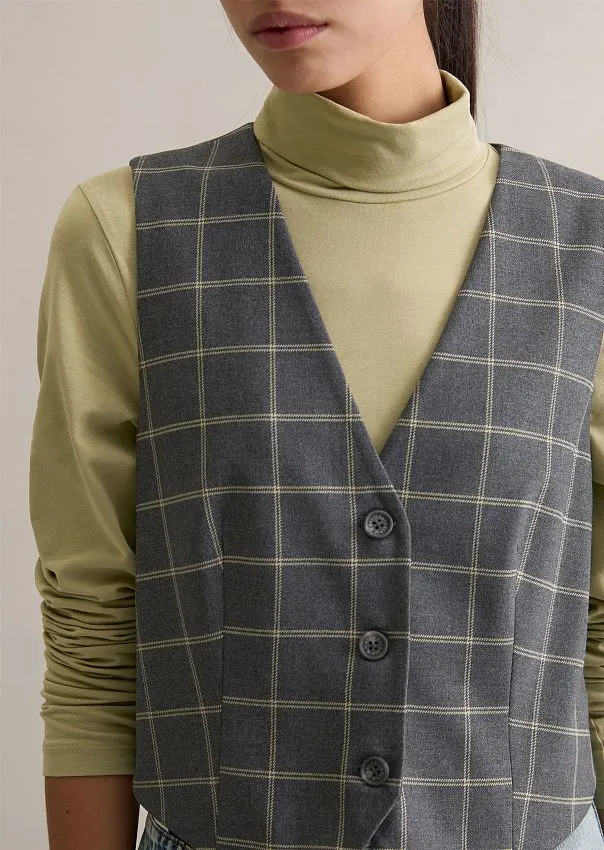 Жилет из смесовой вискозы Marc o'Polo - фото 4