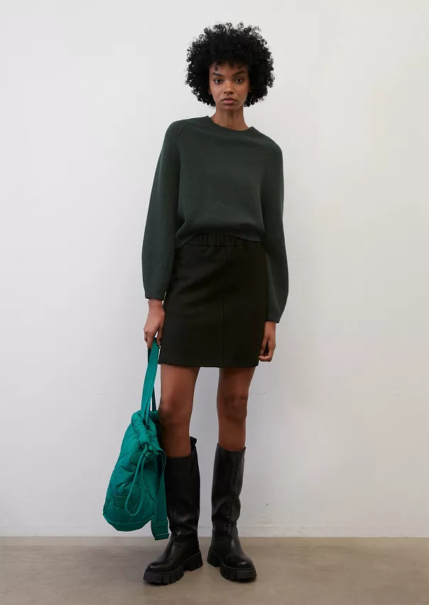 Мини-юбка из шерсти MWOOL® от MANTECO® Marc o'Polo - фото 1