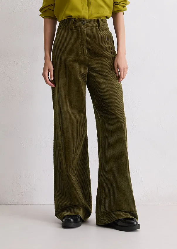 Широкие вельветовые брюки из органического хлопка Marc o'Polo - фото 3