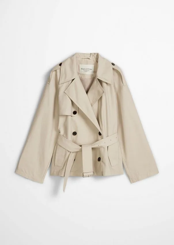 Тренч из смеси органического хлопка и лиоцелла Marc o'Polo - фото 6