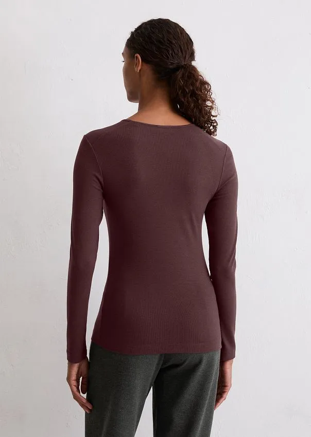 Лонгслив из смесового модала TENCEL™ Marc o'Polo - фото 2