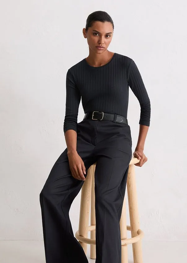 Лонгслив из смеси хлопка и модала
 Marc o'Polo - фото 1