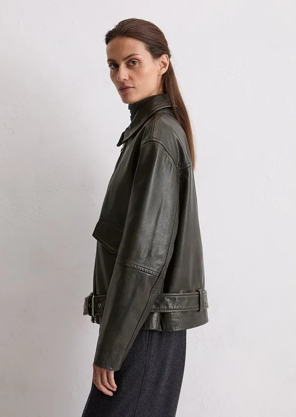 Кожаная куртка Marc o'Polo - фото 5