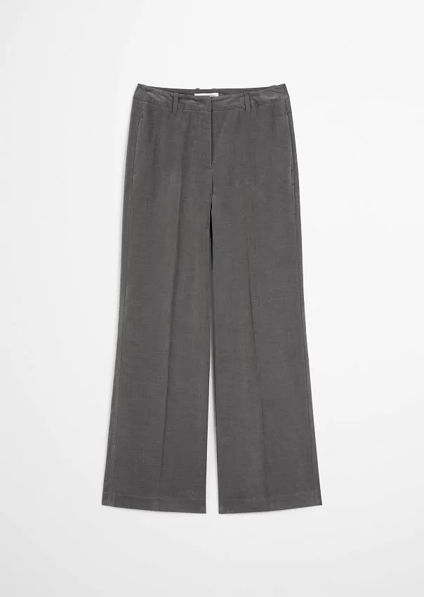 Широкие брюки из эластичного бархата
 Marc o'Polo - фото 6