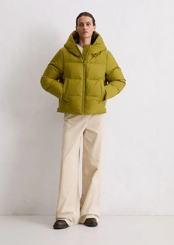 Пуховик с фиксированным капюшоном Marc o'Polo - фото 3