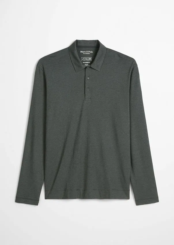 Поло с длинными рукавами Marc o'Polo - фото 6