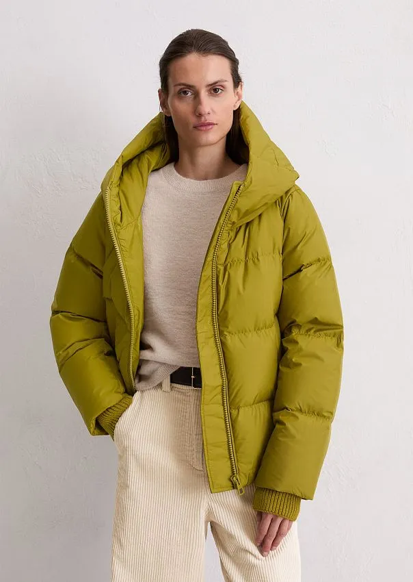 Пуховик с фиксированным капюшоном Marc o'Polo - фото 1