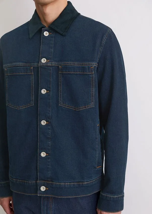 Джинсовая куртка из хлопка и вискозы Marc o'Polo - фото 4