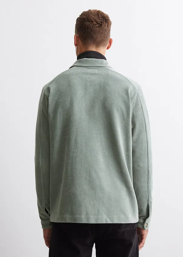 Вельветовая верхняя рубашка из органического хлопка