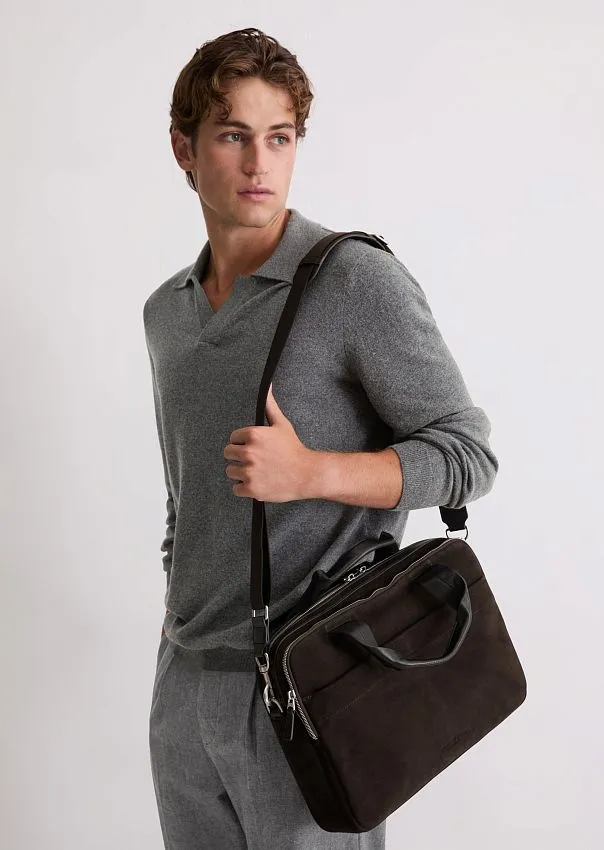 Портфель из мягкой замши Marc o'Polo - фото 3